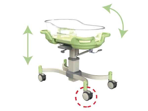 Bassinet Cart KB-115EG/116EG